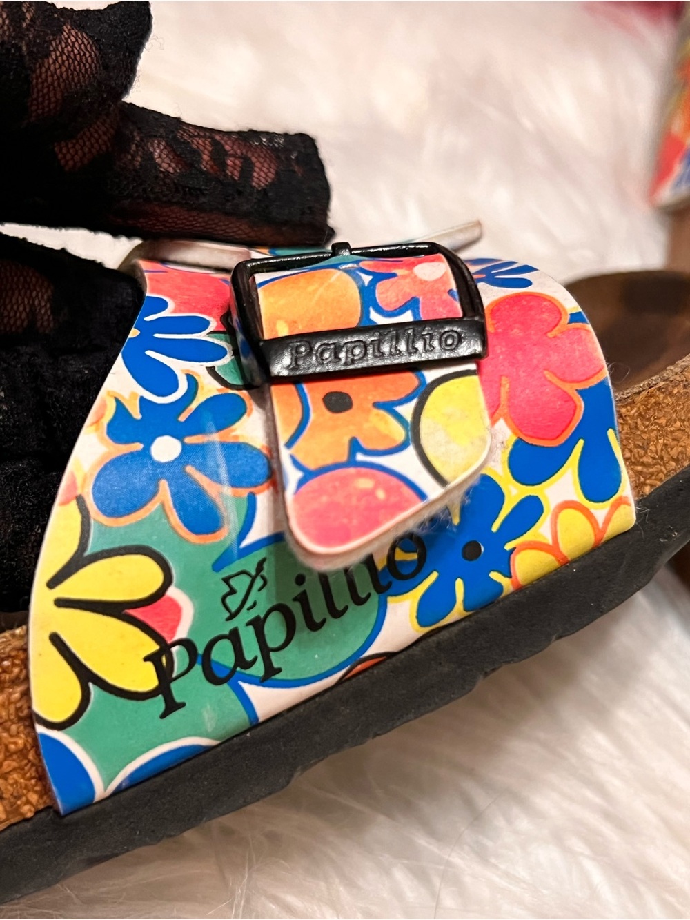 Birkenstocks papillio Buckle hippies Slide Sandals in size 38 - Picture 9 of 9